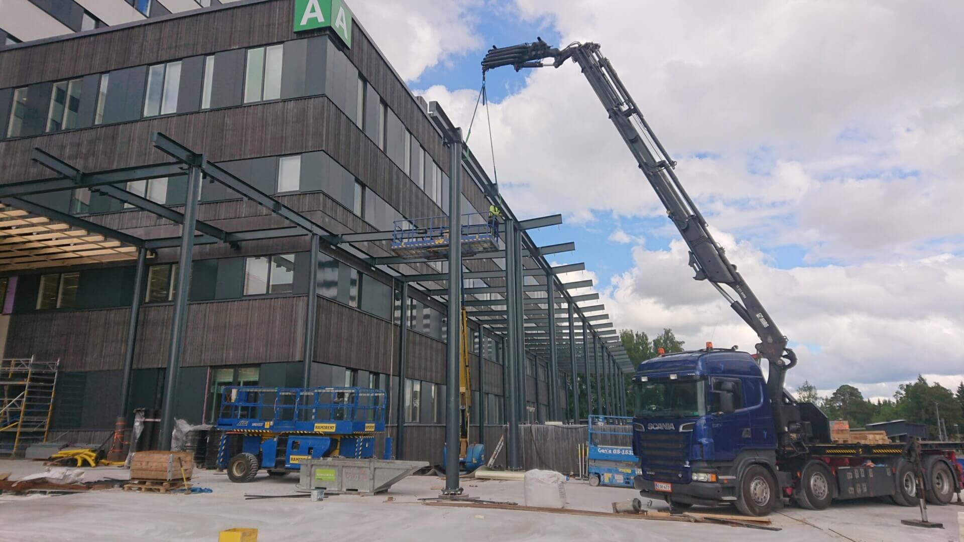 teräsrakennetyö